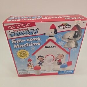 The Original Snoopy Snow Cone Sno-Cone Machine Maker Peanuts